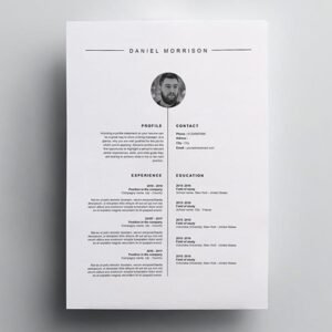Free CV template