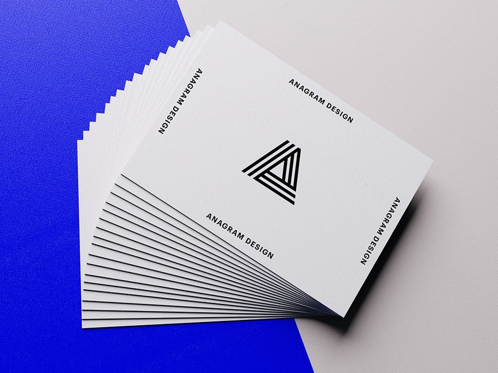 free business cards mockup