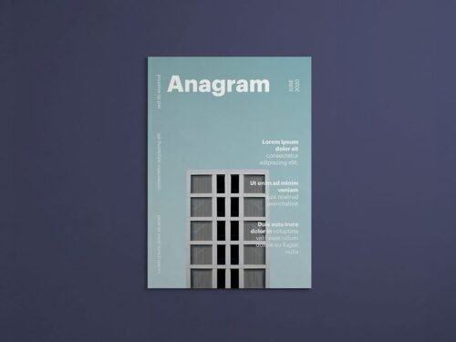 free magazine mockup