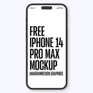 free iPhone 14 Pro Max mockup