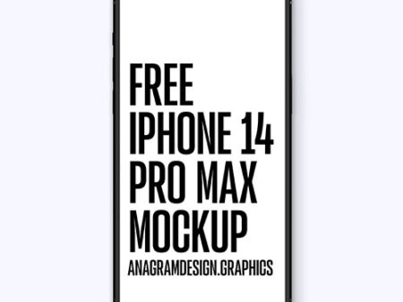 Iphone 14 pro max free mockup