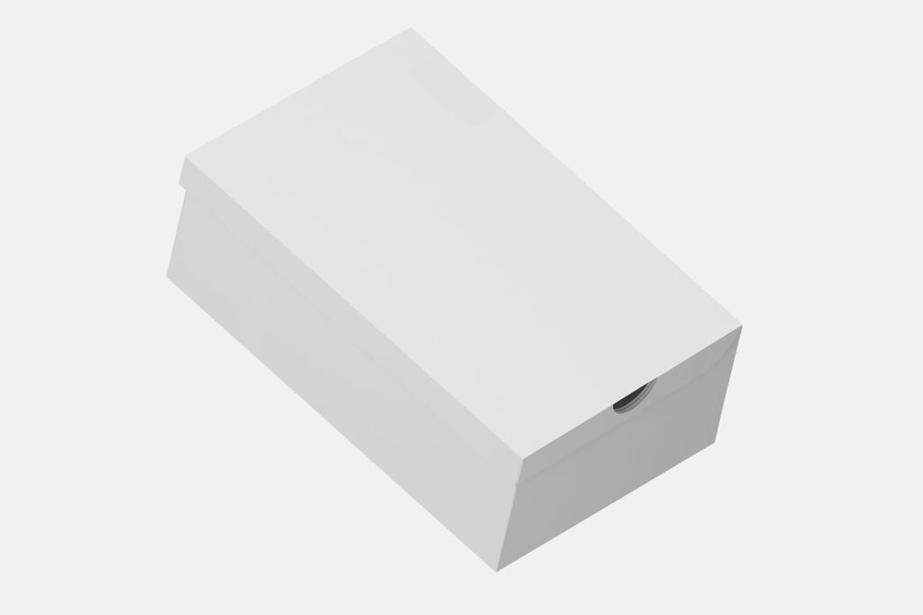 free shoes box mockup