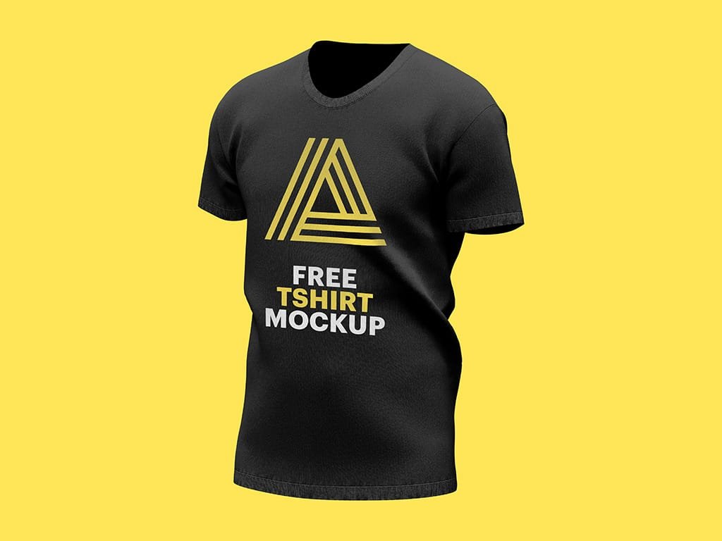 free t-shirt mockup