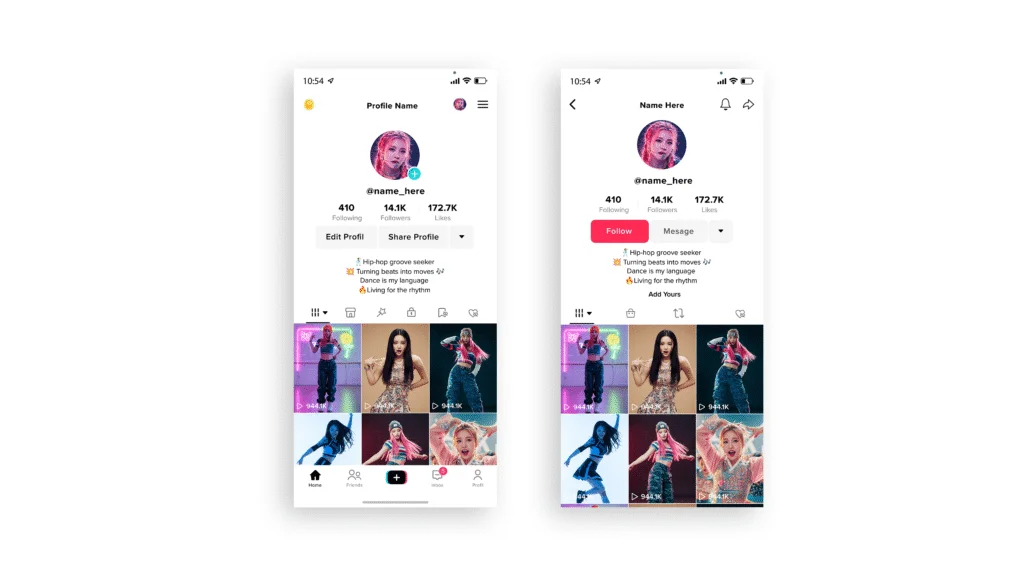 Free TikTok template 2025