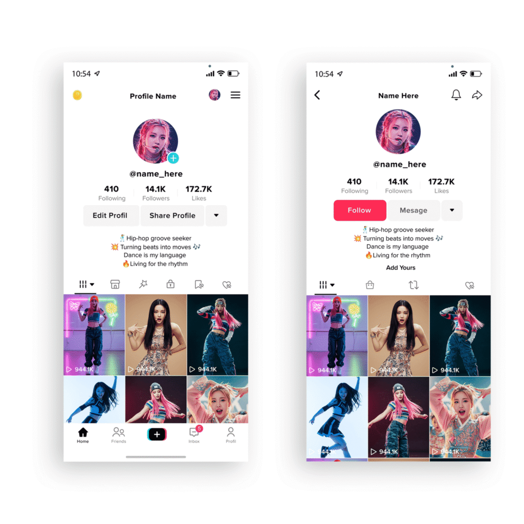Free TikTok template 2025