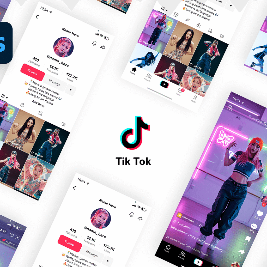 Free TikTok template 2025