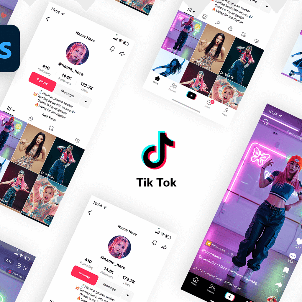 Free TikTok template 2025