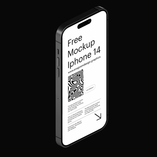 iPhone 14 Pro mockup