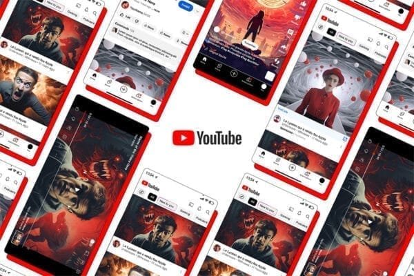 Pinterest feed Template made with phoshop and figma