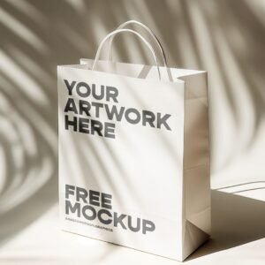 paper bag Mockup