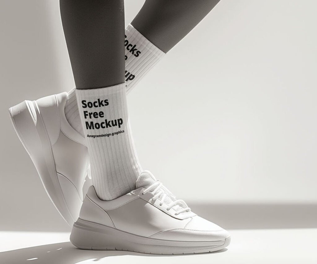 Preview of socks mockup