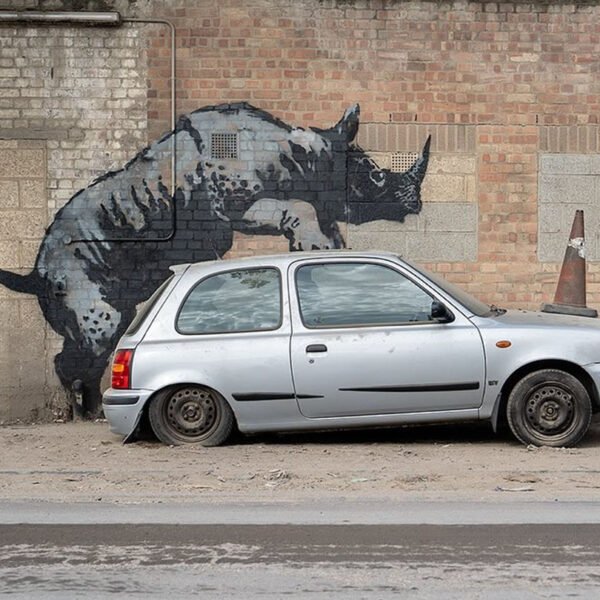 Banksy Rhinoceros