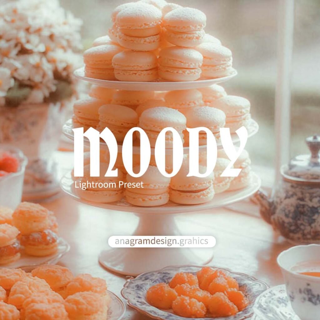 Macaron with a Moody filter