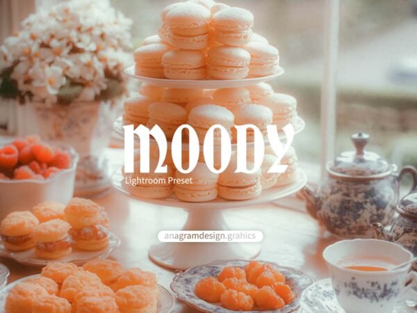 Macaron with a Moody filter
