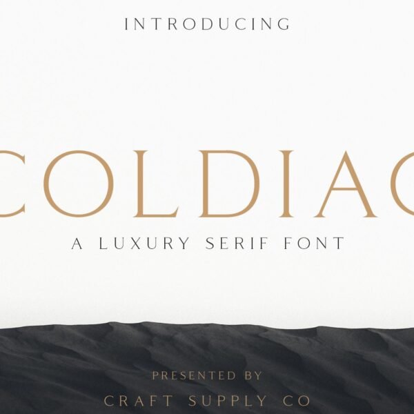 free luxury font