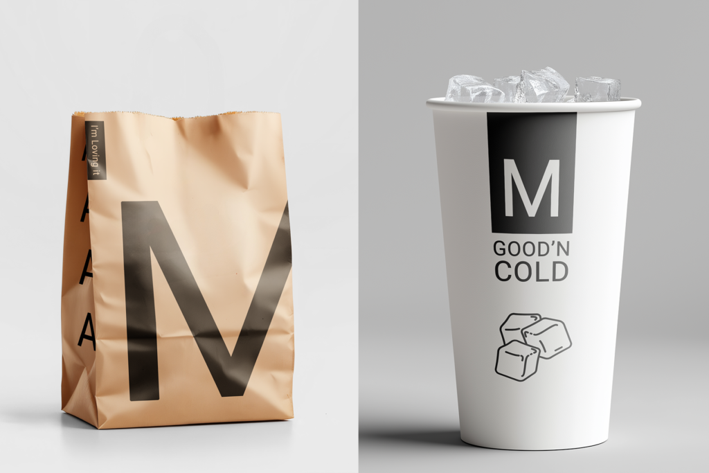 fast food branding mockup