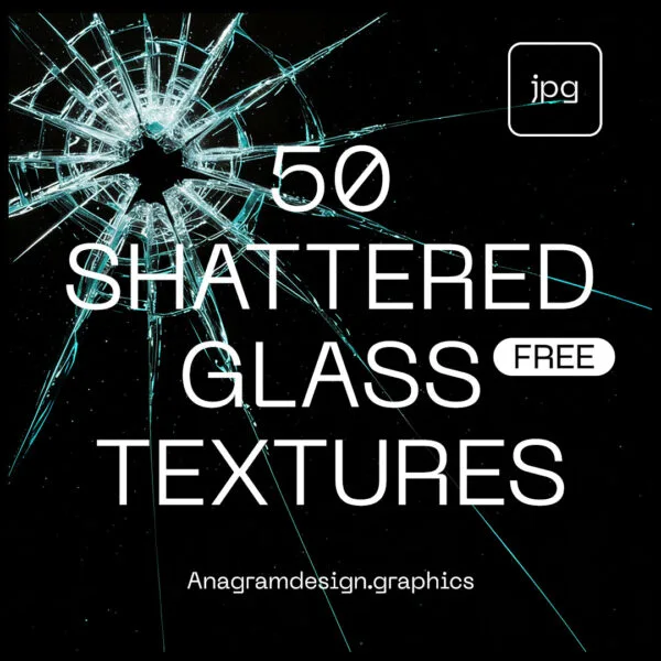 50 free Shattered glass textures