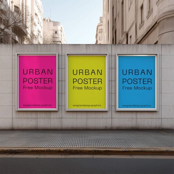 urban poster in Europe
