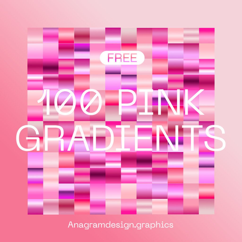 100 free Pink Photoshop gradients