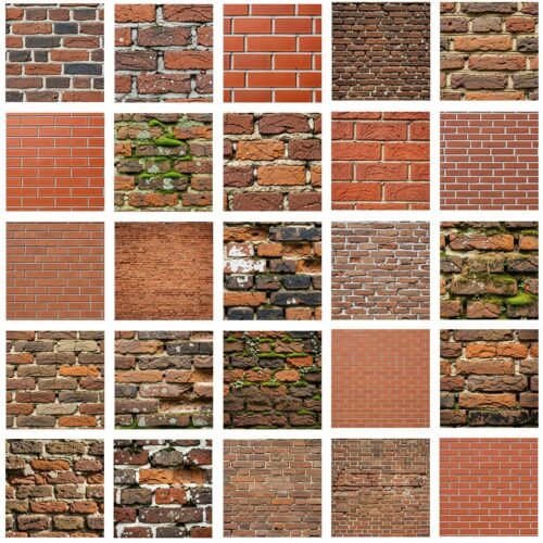 25 brick wll texture thumbnails