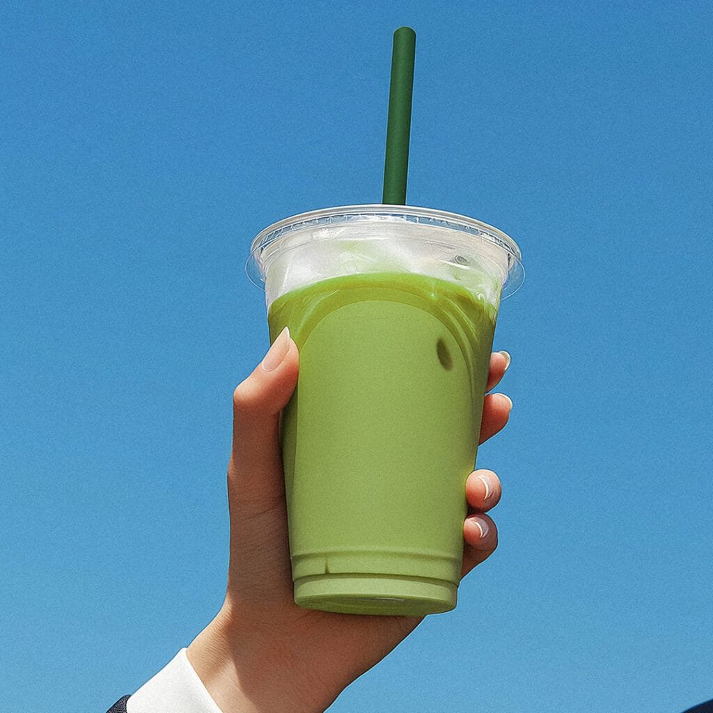 Matcha Plastic Cup Mockup - Image 3