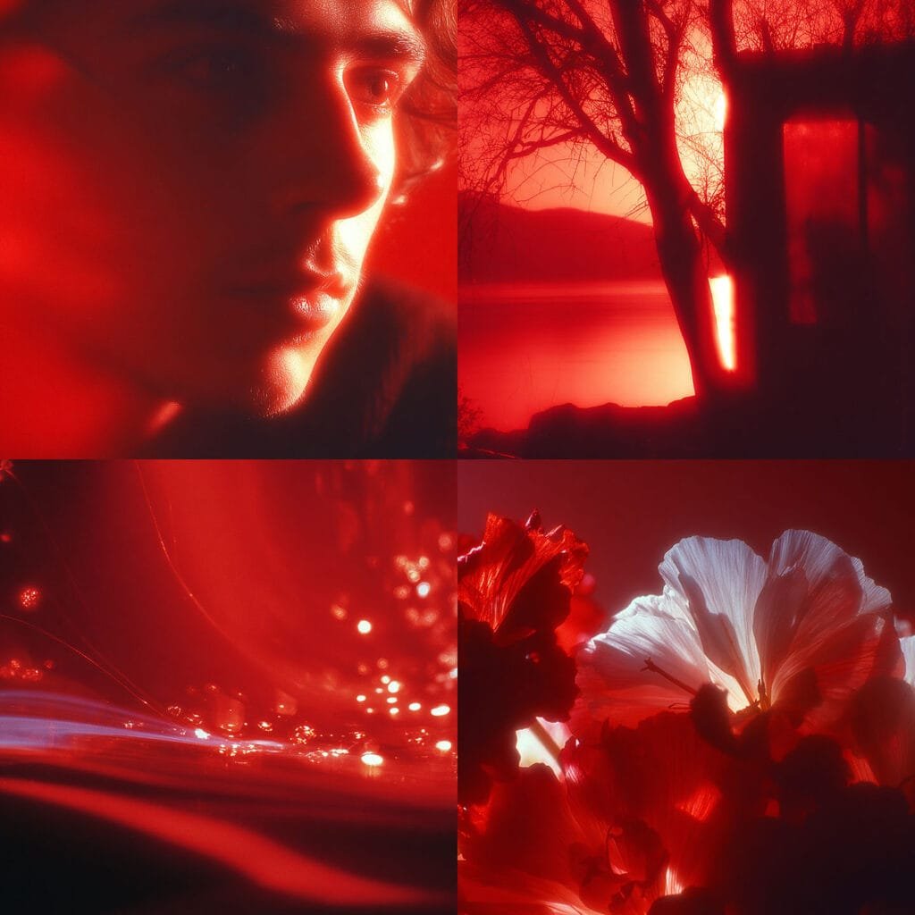Infrared Redscale