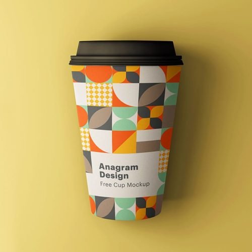 free coffee cup mockup