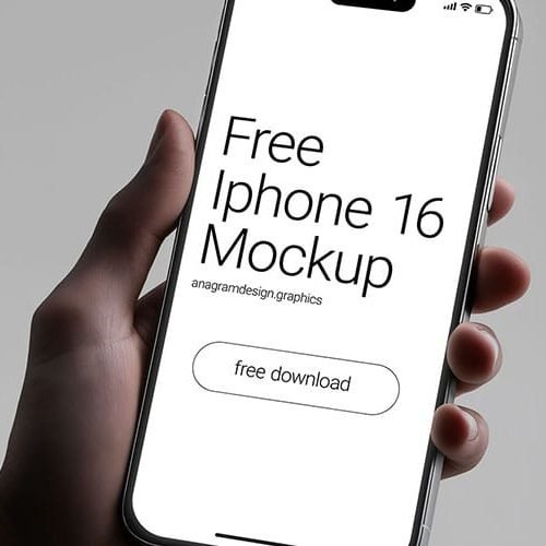 iPhone 16 free mockup