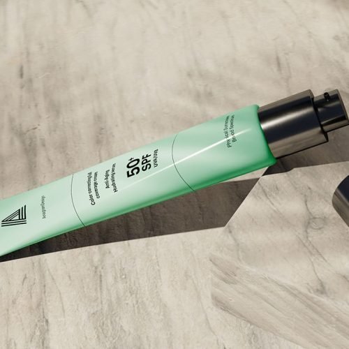 Free Cream tube mockup