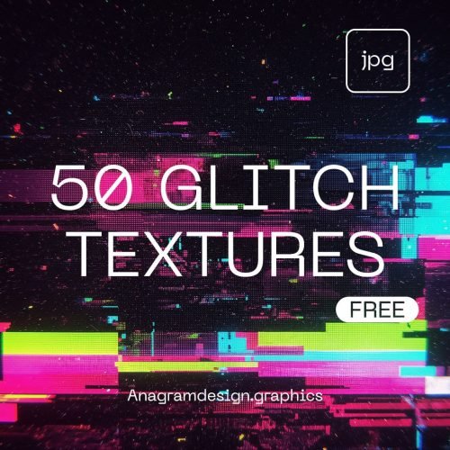 Free RGB glitch texture