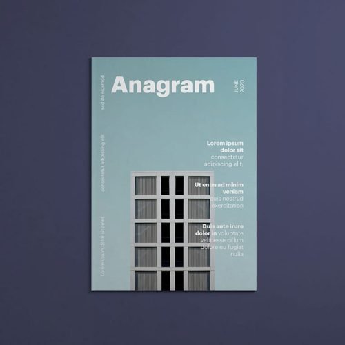 free magazine mockup