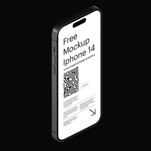 iPhone 14 Pro mockup
