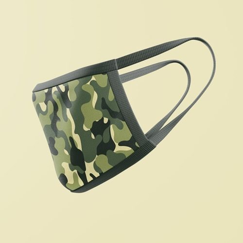 Free mask mockup